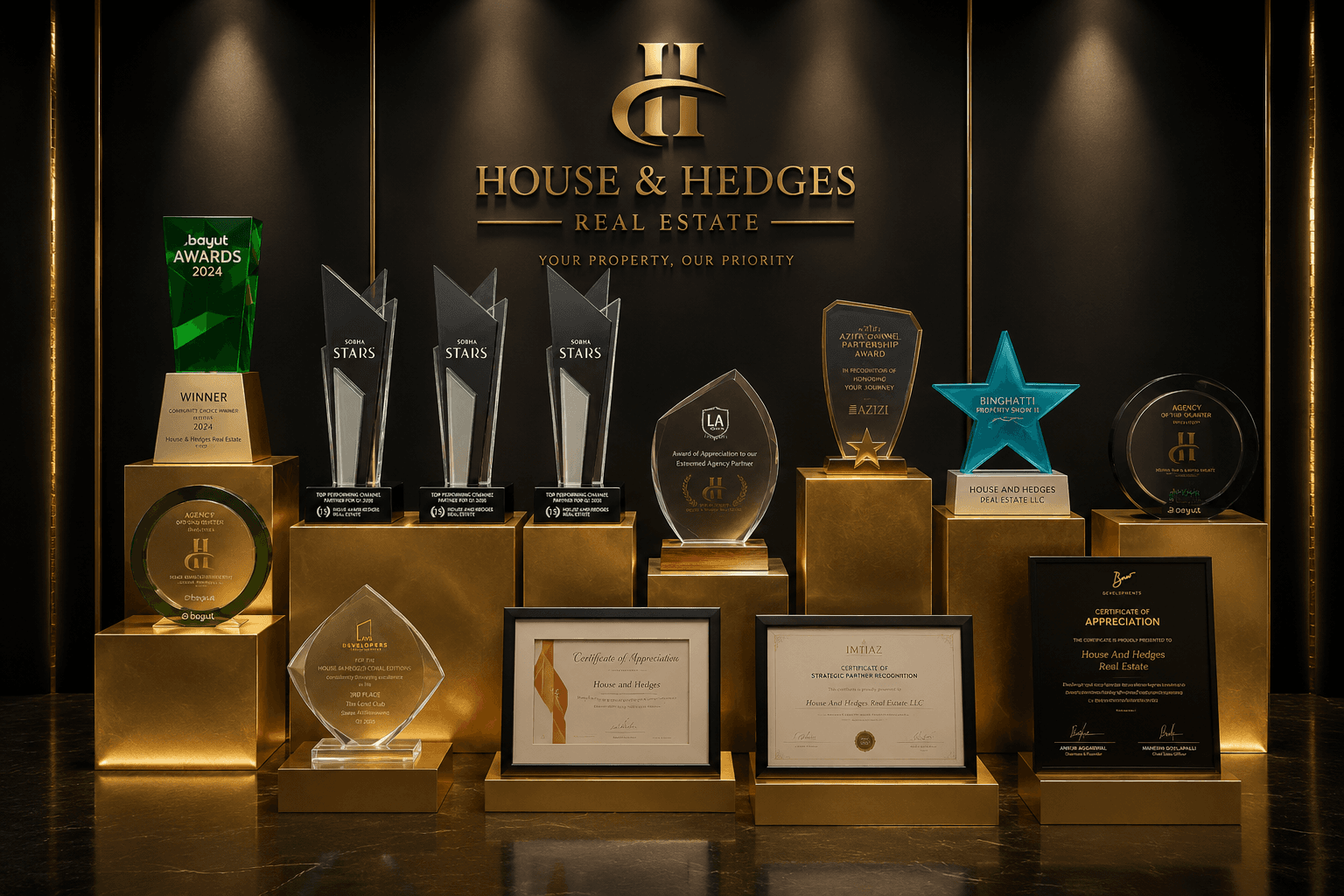 House & Hedges awards and recognitions
