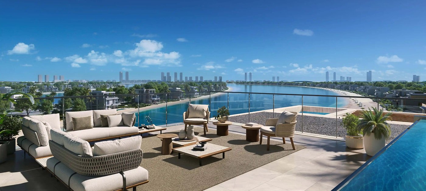 waterfront apartments Palm Jebel Ali