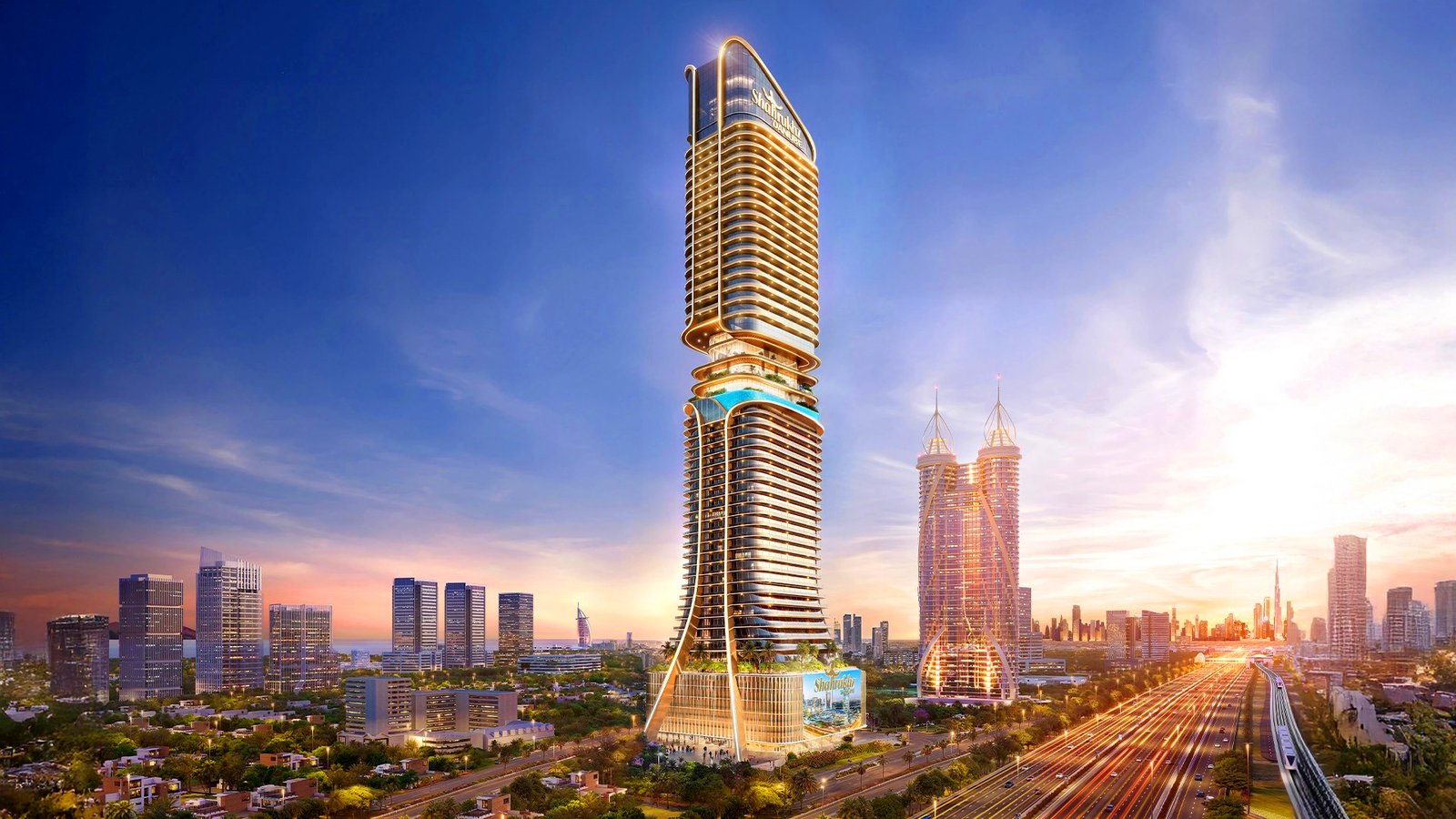 Shah Rukh Khan commercial tower Dubai